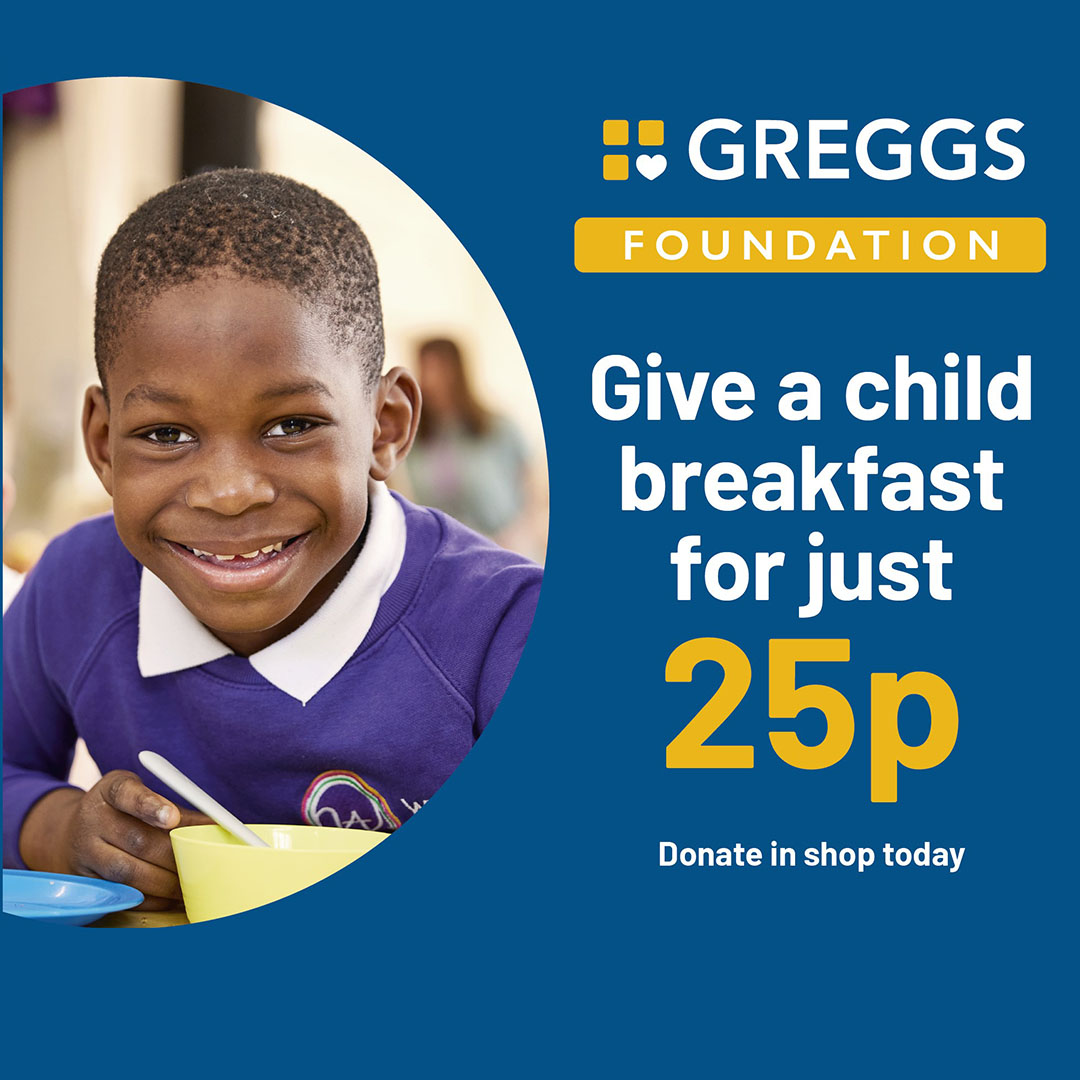 Greggs Charity donations 
