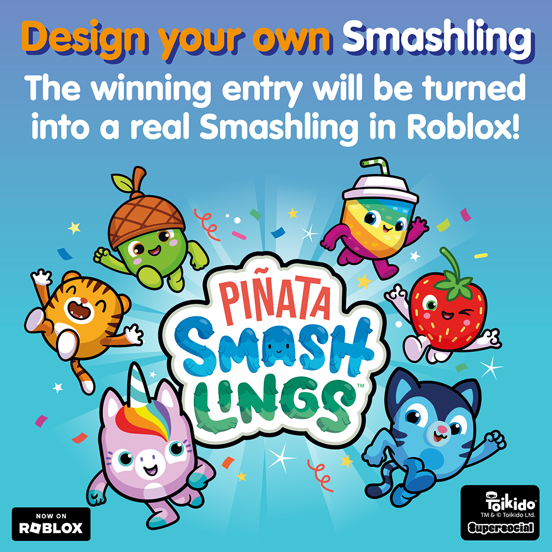 Design Pinata Smashlings with The Entertainer