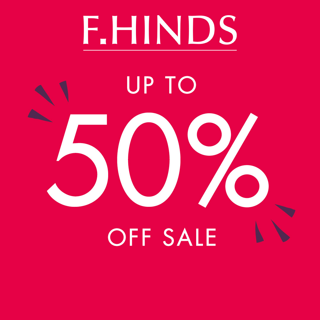 F. Hinds has half price sparkles 