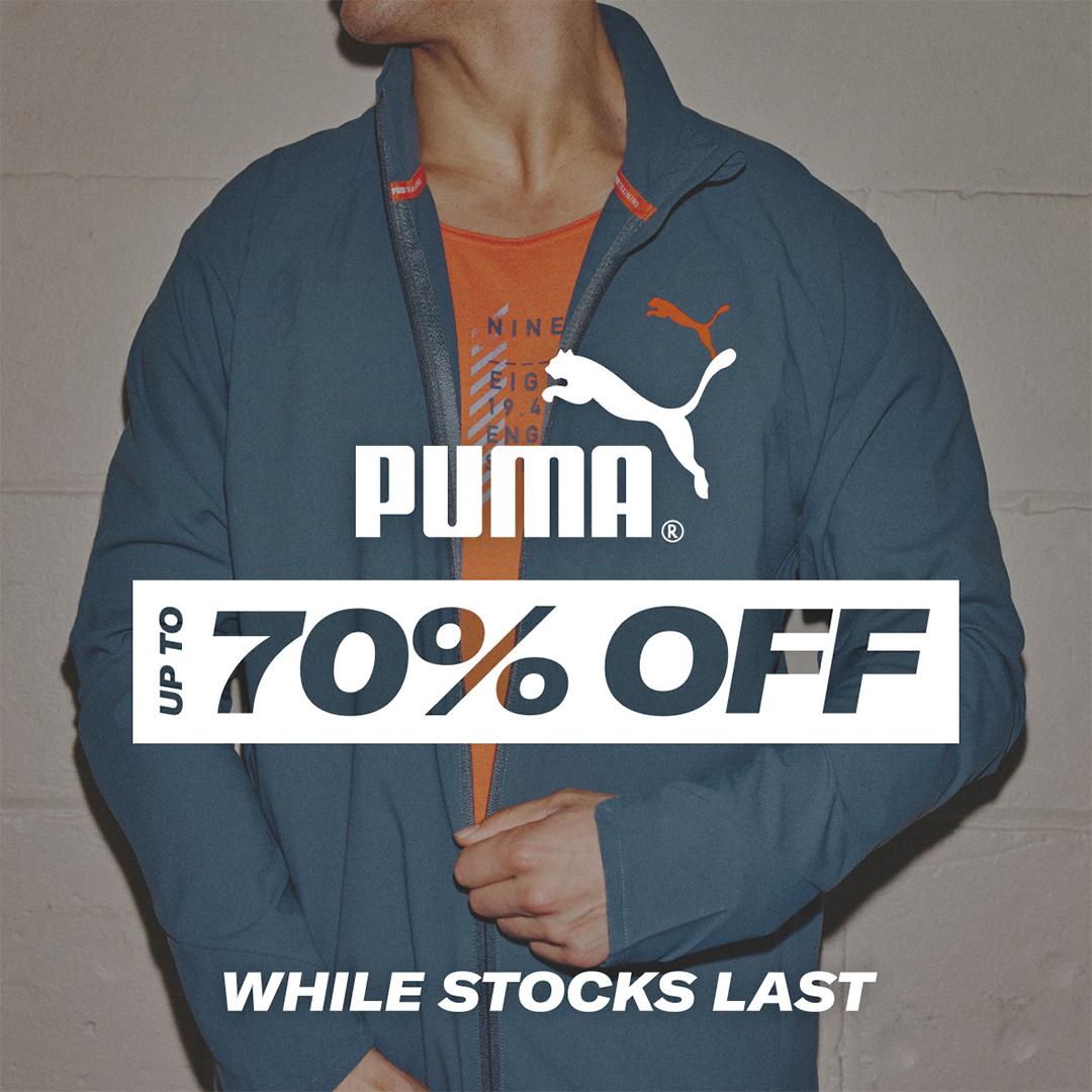 Take 70% off PUMA at Sports Direct