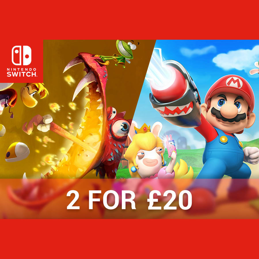 Switch up with 2 for £20 at GAME