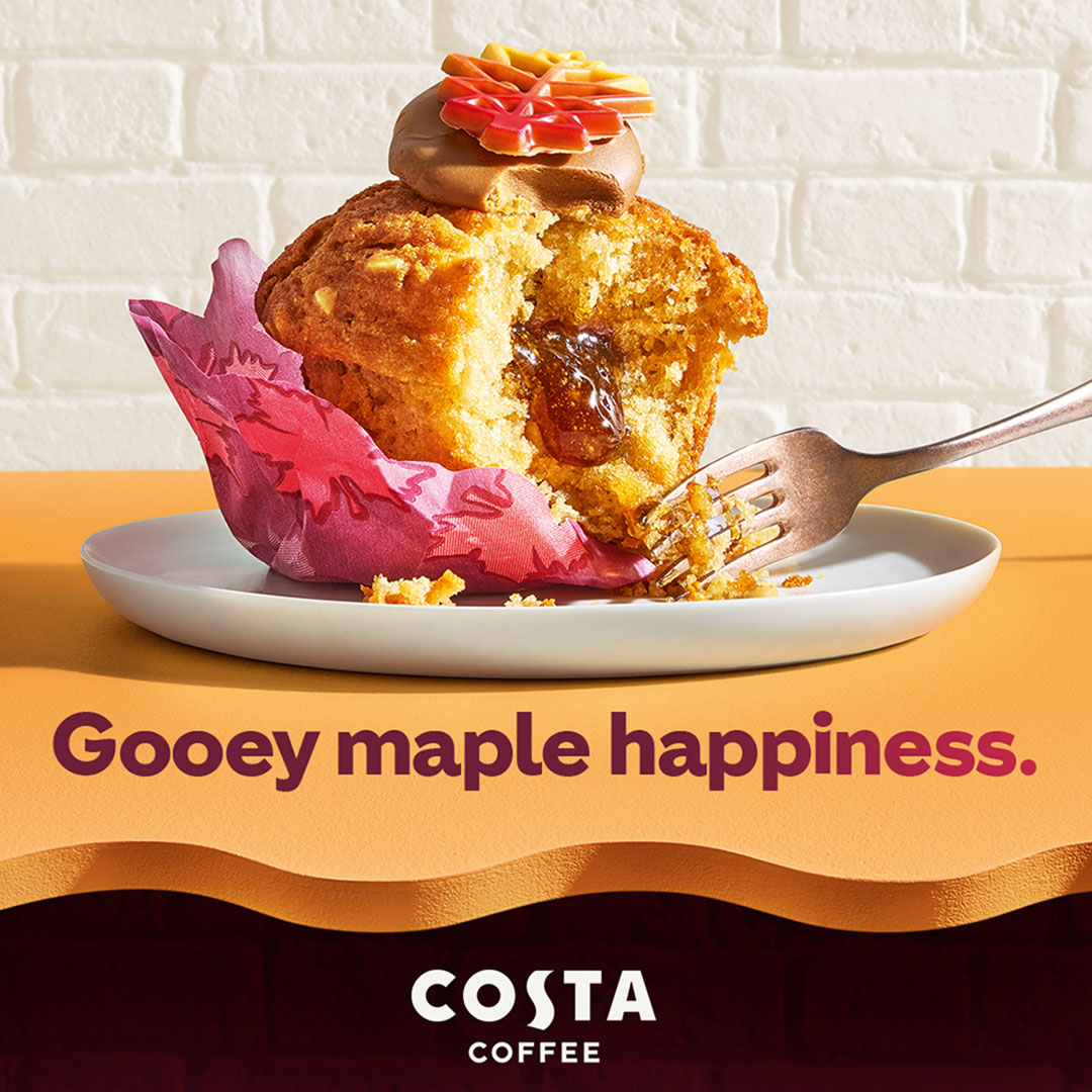Maple & Hazelnut Muffin at Costa 