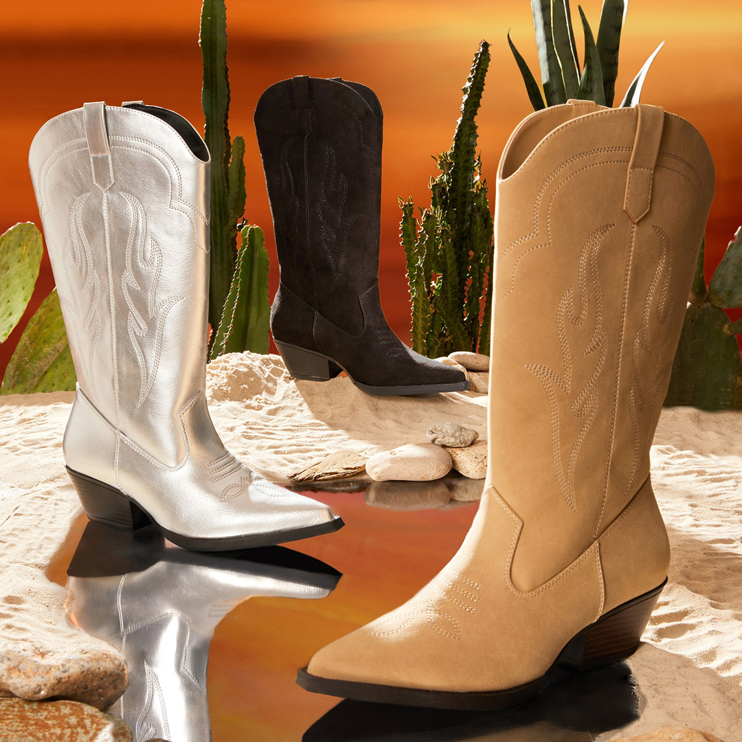 Cowboy boots at Primark